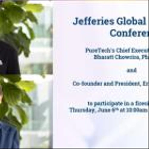 PureTech to Present at the Jefferies Global Healthcare Conference