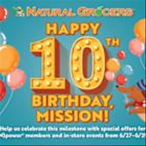 Natural Grocers® Invites Mission, Kansas, Customers to Celebrate Store's 10th Anniversary June 27-29, 2025