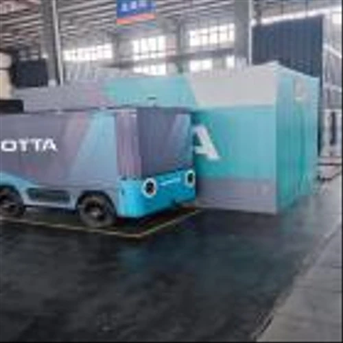 U Power unveils autonomous battery swapping logistics vehicles