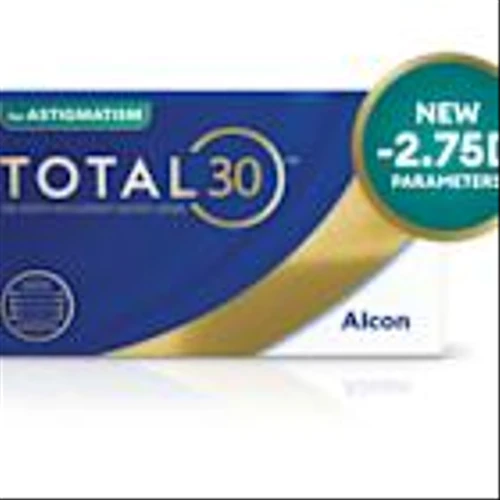 Alcon Canada Strengthens its Commitment to Astigmatic Patients with TOTAL30 for Astigmatism Expanded Parameters