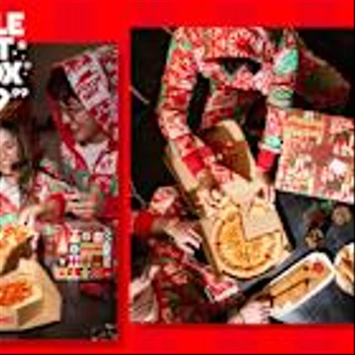 Pizza Hut Doubles Down on Helping Fans Holiday Harder with New Limited-Edition Tipsy Elves Triple Treat Box Onesie
