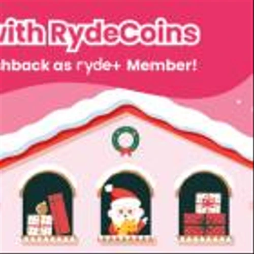 Ryde+ Launches Supersized Cashback Christmas Challenge with Unmatched Savings and Perks