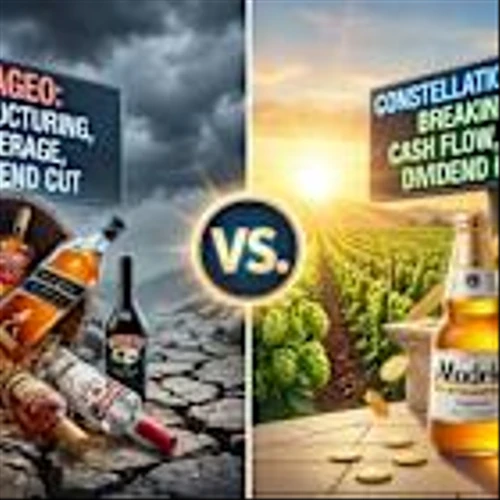 Diageo vs Constellation Brands: One Beverage Giant Breaks as the Other Breaks Out