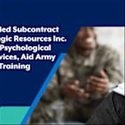 KBR Awarded Subcontract with Strategic Resources Inc to Expand Psychological Health Services, Aid Army Resilience Training