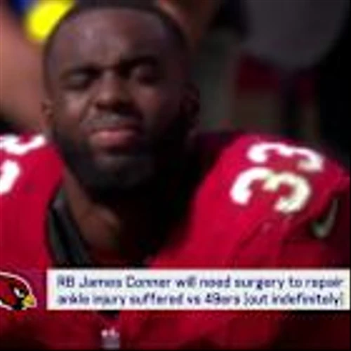 Rapoport: James Conner to have surgery on ankle and will miss rest of 2025 season 'GMFB'