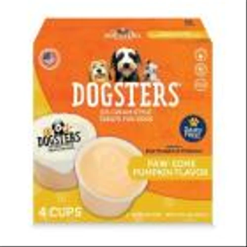 Dogsters Launches New Pumpkin Flavored Ice Cream Style Treat for Dogs