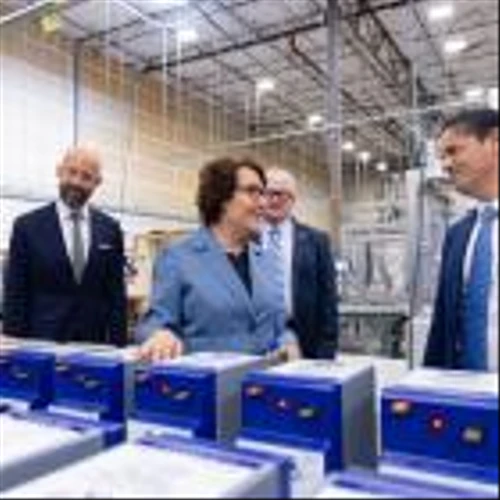 Dragonfly Energy Hosts Secretary of Commerce Raimondo and Senator Rosen, Promoting American Innovation and Workforce Development