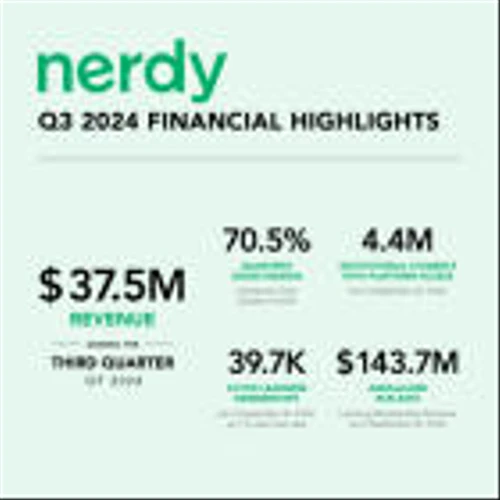 Nerdy Announces Third Quarter 2024 Financial Results