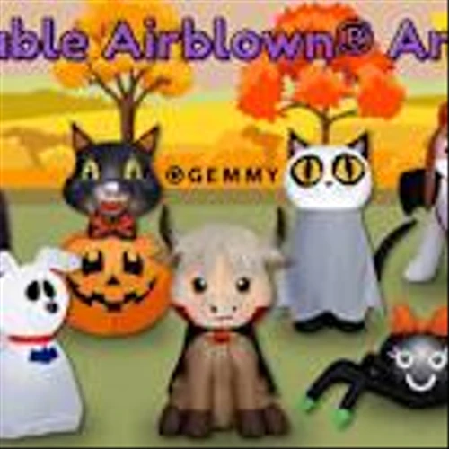 Light Up Halloween with Adorable Airblown® Animal Characters