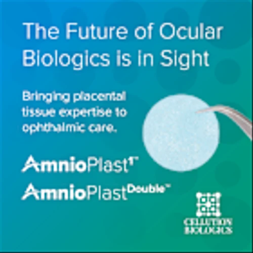 Cellution Biologics Inc. Announces U.S. Launch of AmnioPlast 1 and AmnioPlast Double for Ocular Surface Repair