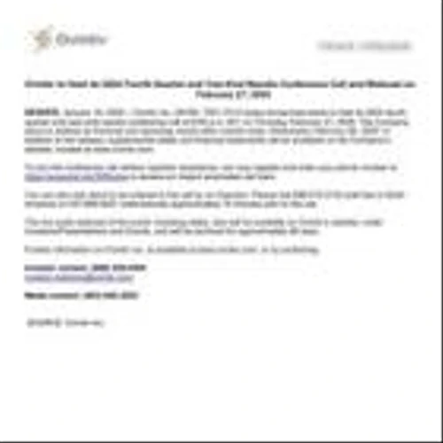 Ovintiv to Host its 2024 Fourth Quarter and Year-End Results Conference Call and Webcast on February 27, 2025