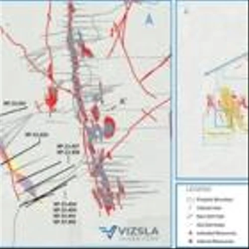 VIZSLA SILVER INTERCEPTS HIGH-GRADE AT LA LUISA AND EXPANDS IT´S STRIKE LENGTH TO 1,670 METRES