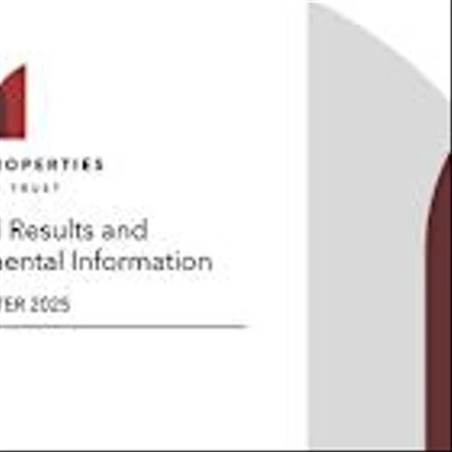Office Properties Income Trust Announces First Quarter 2025 Results
