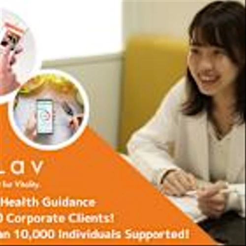 Specific Health Guidance Service Utilizing the "Lav" Healthcare App: Surpassed 100 cumulative contracted companies and 10,000 cumulative supported individuals!