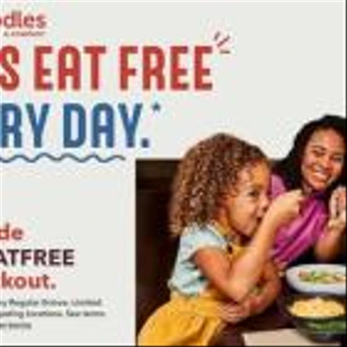 Noodles & Company Announces that Kids Eat Free Every Day that Ends in "Y"