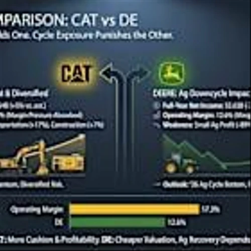 Deere Calls 2026 the Bottom as Caterpillar Rides Energy Growth Past Estimates
