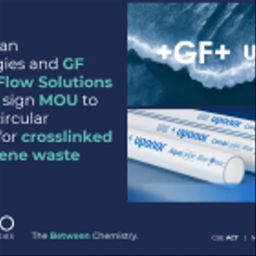 Aduro Clean Technologies and GF Building Flow Solutions Americas Sign MOU to Advance Circular Solutions for Crosslinked Polyethylene Waste