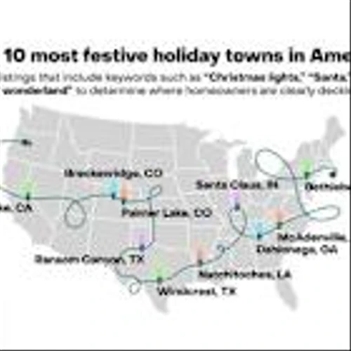 Zillow reveals the 10 most festive holiday towns in America