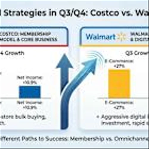Costco Holds Steady While Walmart Bets Big on E-Commerce Transformation