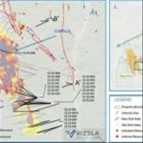 VIZSLA SILVER REPORTS ADDITIONAL HIGH-GRADE INTERCEPTS ON THE COPALA AND COPALA 2 STRUCTURES