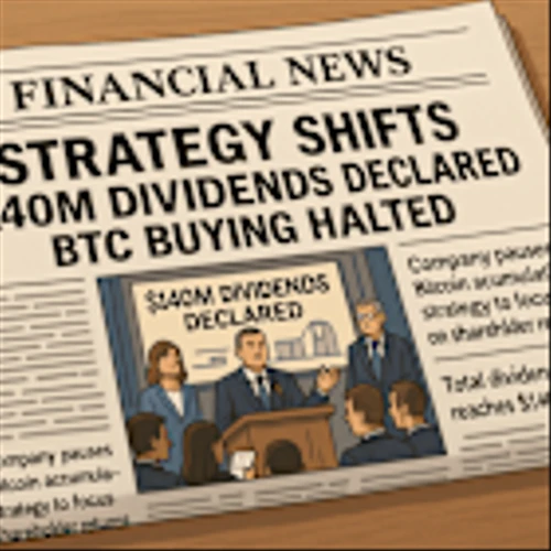 Strategy Stops Buying Bitcoin but Pays $140 Million in Dividends