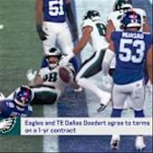 Rapoport: Dallas Goedert returns to Eagles on one-year contract 'GMFB'