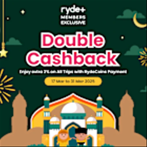 Ryde Rolls Out Double Cashback for Eid al-Fitr, Strengthening Subscription-Based Mobility in Singapore.